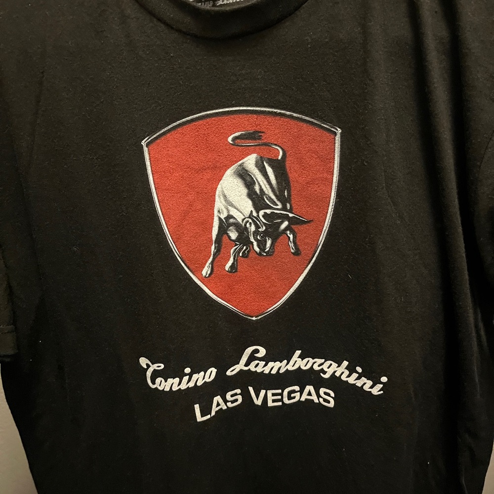 Conino Las Vegas Lamborghini Graphic Tee Shirt